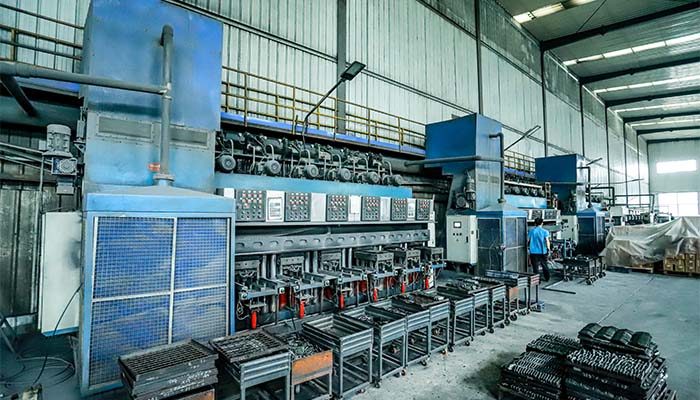 Polymex brake pad production line